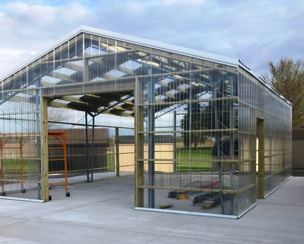 WorldWide Steel Commercial Greenhouse Kit