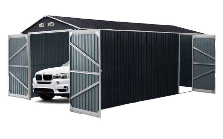 13×20 Metal Shed Kit