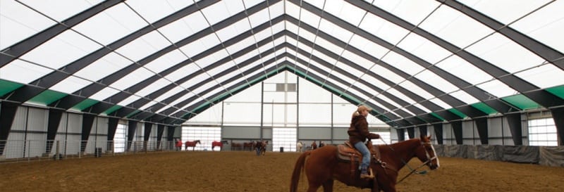 Riding arena