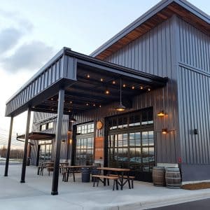 metal Restaurant Building kits